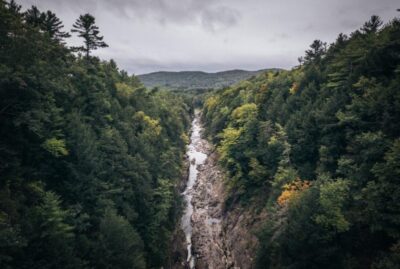 Quechee Gorge in Quechee Vermont