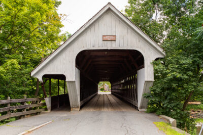 Covered Bridge in Woodstock Vermont